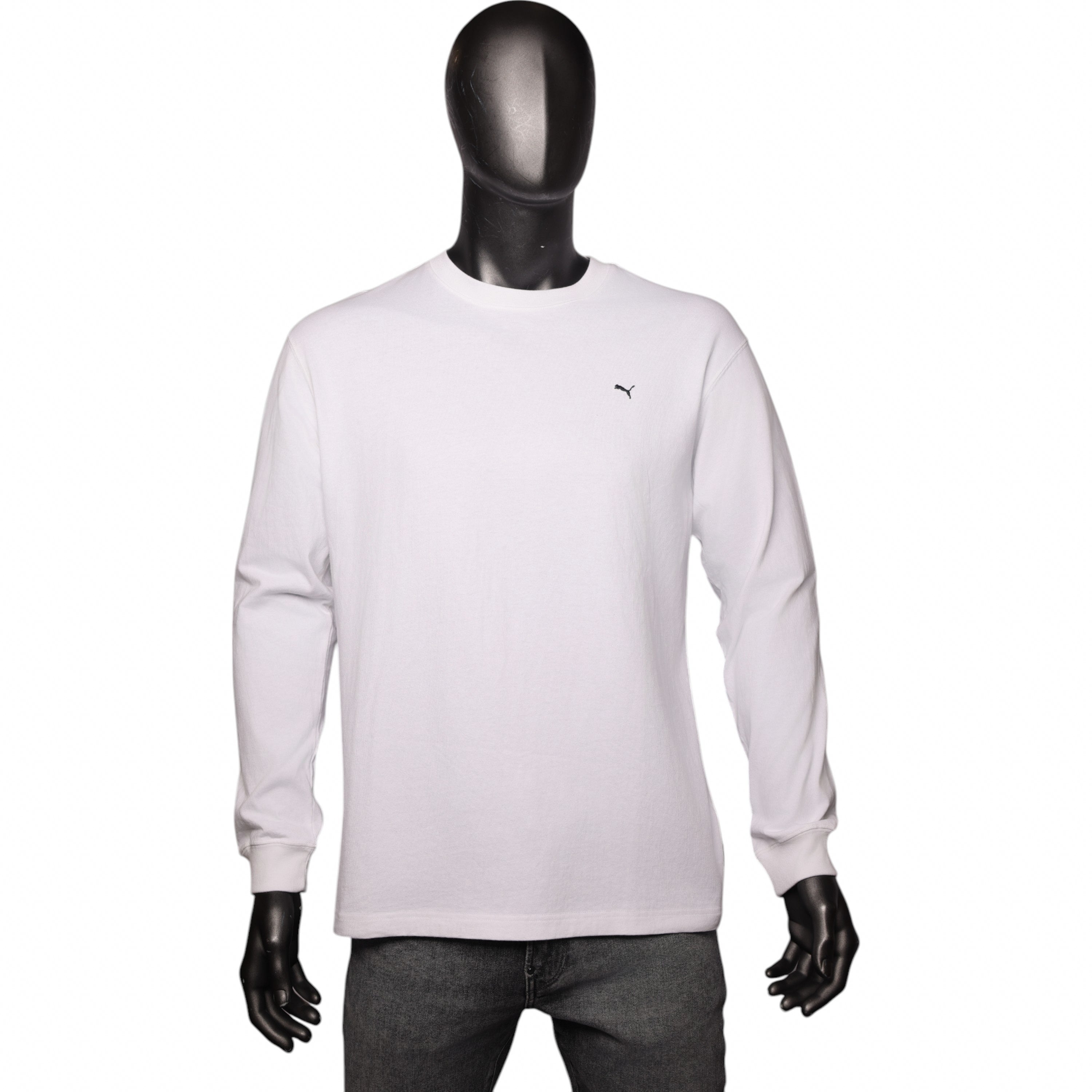 Puma Sweater Graphics Cool Day Hot White